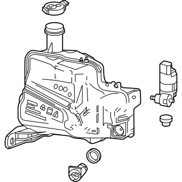 Chevy 26345840 Washer Reservoir