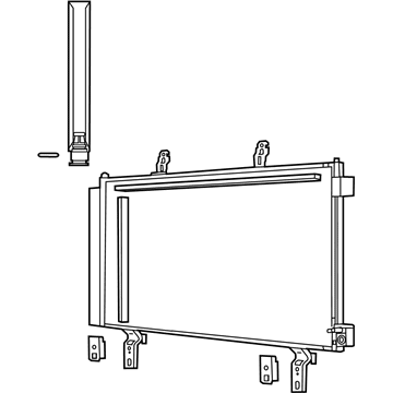 Chevy 92251626 Condenser Assembly