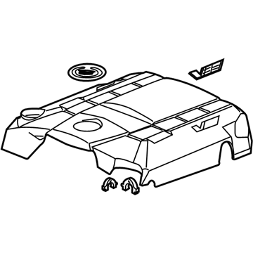 Cadillac Engine Cover - 12609357