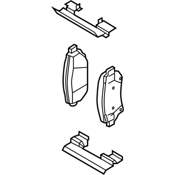 Cadillac Brake Pads - 19152643