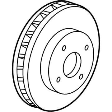 Chevy Impala Brake Rotor - 19202731