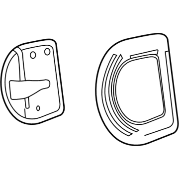 Chevy 86817918 Lock Cover