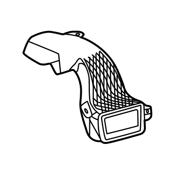 GM 84906794 Duct, Air Distributor 84906794 GM Duct, Air Distributor Illustration 1 of 1