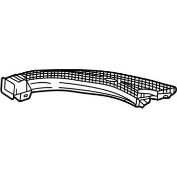 GM 84919288 Duct, Air Distributor 84919288 GM Duct, Air Distributor Illustration 1 of 1