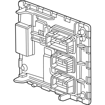 12740668 GM Module Assembly-Engine Control (W/O Calibration) Illustration 1 of 1