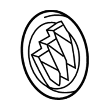 GM 22828173 Emblem 22828173 GM Emblem Illustration 1 of 1