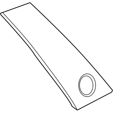 GM 22983372 Applique Panel, Passenger Side 22983372 GM Applique Panel, Passenger Side Illustration 1 of 1