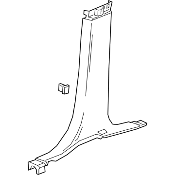 Chevy 84255674 Lower Center Pillar Trim