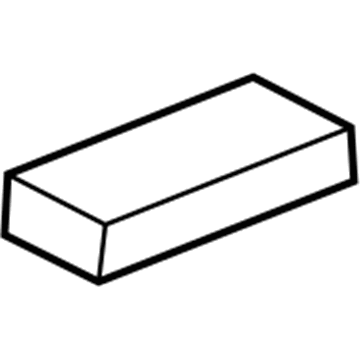 Pontiac 88970884 Sound Absorber