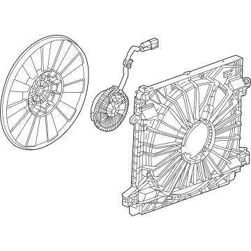 Cadillac 84798305 Fan Assembly