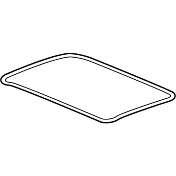 GM 84660936 Weatherstrip 84660936 GM Weatherstrip Illustration 1 of 1