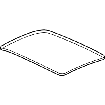 GM 84846570 Sunshade, Black 84846570 GM Sunshade, Black Illustration 1 of 1