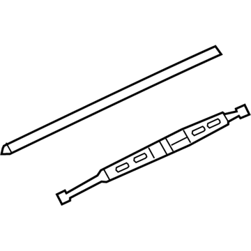 Chevy Captiva Sport Wiper Blade - 96624648