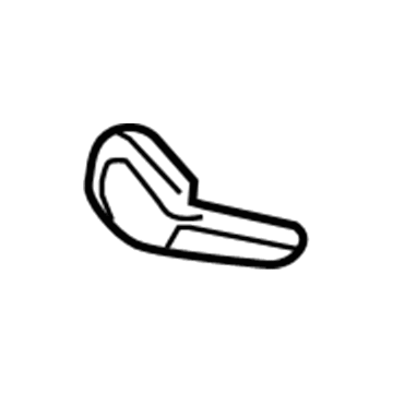 GM 22718530 Recline Handle, Front Passenger Side 22718530 GM Recline Handle, Front Passenger Side Illustration 1 of 1