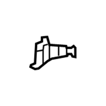 GM 22733613 Seat Frame Front Bracket, Passenger Side 22733613 GM Seat Frame Front Bracket, Passenger Side Illustration 1 of 1