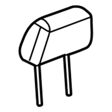 Pontiac 10365543 Headrest