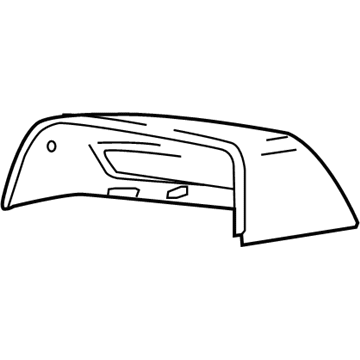 GMC Acadia Car Mirror - 84476181