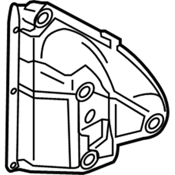 23383087 GM Mirror Assembly Gasket, Rear Driver Side Illustration 1 of 1