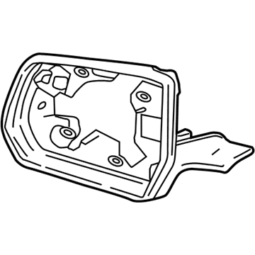 Chevy 84443080 Bezel