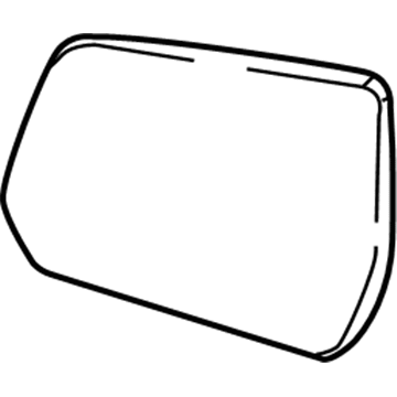 GMC Acadia Car Mirror - 23505279