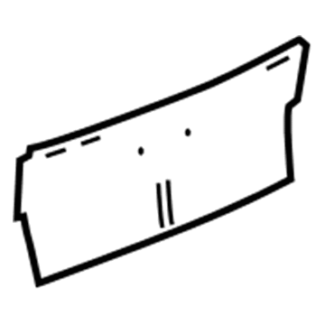 GM 22916383 Decal 22916383 GM Decal Illustration 1 of 1