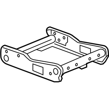 15942837 GM Seat Frame, Front Illustration 1 of 1