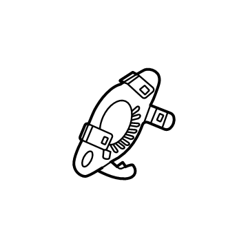GM 12697763 Gasket, Turbocharger / Supercharger Air / Vacuum / Cooling 12697763 GM Gasket, Turbocharger / Supercharger Air / Vacuum / Cooling Illustration 1 of 1