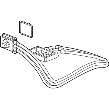 GM 24268759 Battery Cable 24268759 GM Battery Cable Illustration 1 of 1