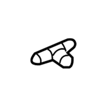 GM 15982137 Outlet Hose T-Connector 15982137 GM Outlet Hose T-Connector Illustration 1 of 1