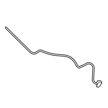 Chevy Hood Release Cable - 20968782