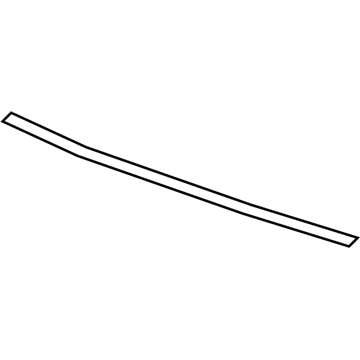GM 25865605 Rear Weatherstrip 25865605 GM Rear Weatherstrip Illustration 1 of 1