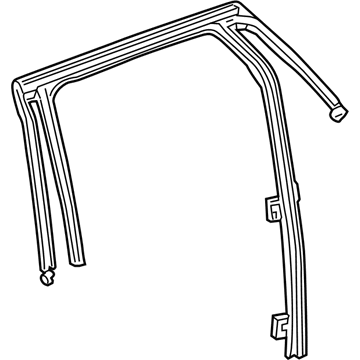 Chevy 84896098 Run Weatherstrip