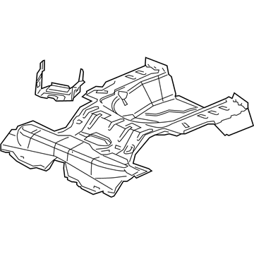 Pontiac 25823045 Floor Pan Assembly