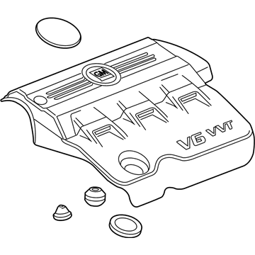 GMC Engine Cover - 12654181