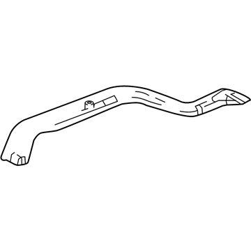 GM 84042945 Outlet Duct, Passenger Side 84042945 GM Outlet Duct, Passenger Side Illustration 1 of 1