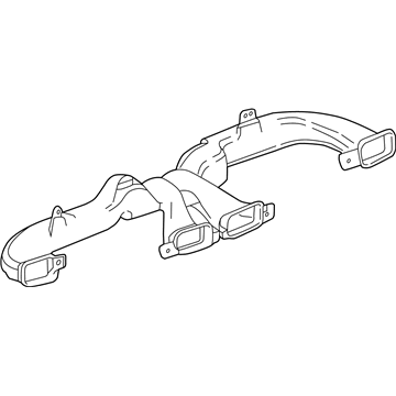 GM 22885500 Air Distributor 22885500 GM Air Distributor Illustration 1 of 1