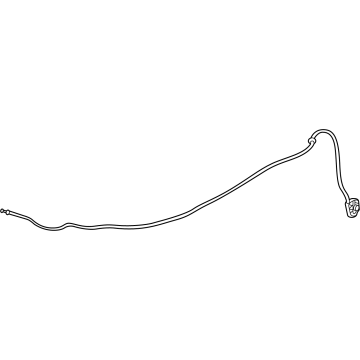 Cadillac OPTIQ Hood Release Cable - 86540443
