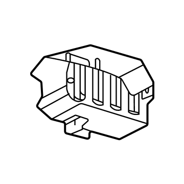 GM 84874274 Object Sensor Rear Cover, Driver Side 84874274 GM Object Sensor Rear Cover, Driver Side Illustration 1 of 1