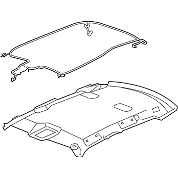15291519 GM Headliner Illustration 1 of 1