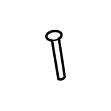 GM 11609828 Cowl Grille Screw 11609828 GM Cowl Grille Screw Illustration 1 of 1