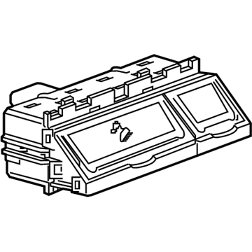 84482897 GM Multiplex Switch, Jet Black, Center Passenger Side Illustration 1 of 1