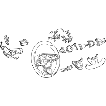 Chevy 60008071 Steering Wheel