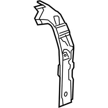 GM 85520224 Inner Lock Pillar, Rear Passenger Side 85520224 GM Inner Lock Pillar, Rear Passenger Side Illustration 1 of 1