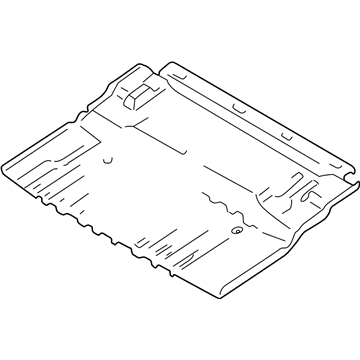 Chevy 91176863 Rear Floor Pan