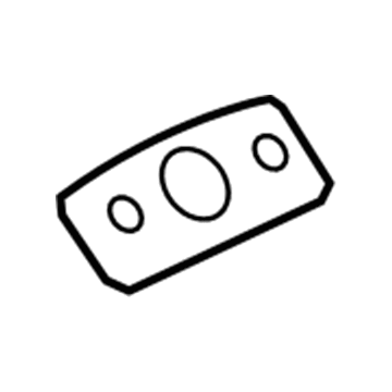 GM 12589488 Air Pipe Gasket 12589488 GM Air Pipe Gasket Illustration 1 of 1