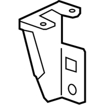 55556319 GM Air Pipe Bracket, Driver Side Illustration 1 of 1