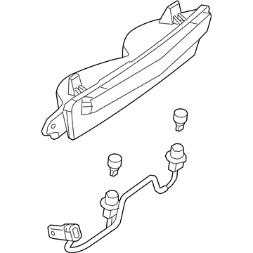 Cadillac Back Up Light - 22874979
