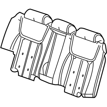 Cadillac DTS Seat Cushion - 15823672