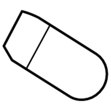 GM 13503403 Backup Lamp Bulb 13503403 GM Backup Lamp Bulb Illustration 1 of 1