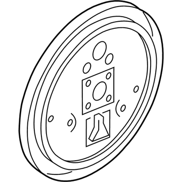 Chevy 18025172 Backing Plate